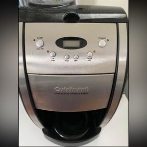 Cuisinart Grind Drip Brew 12 Cup Coffee Maker